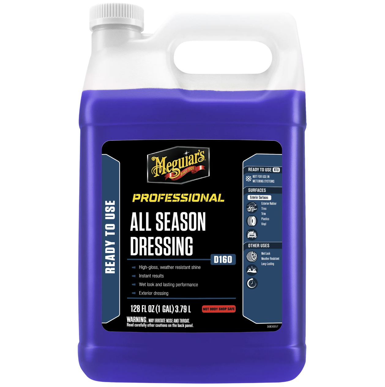 E-shop Prípravok na renováciu exteriérových plastov Meguiar's All Season Dressing (3,78 l)