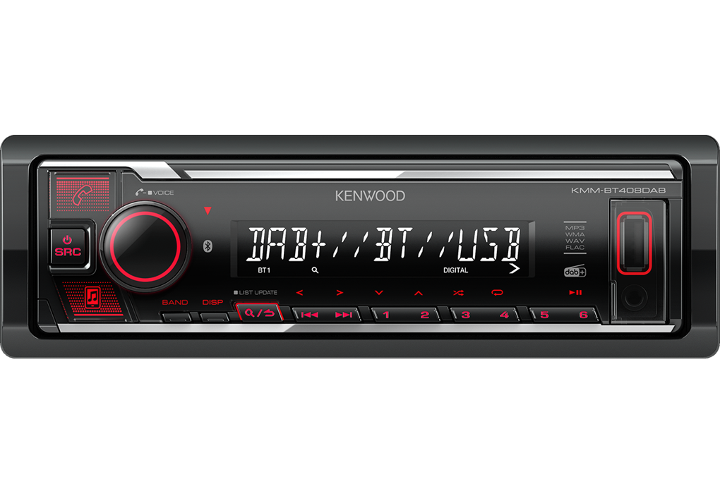 E-shop Autorádio Kenwood KMM-BT408DAB