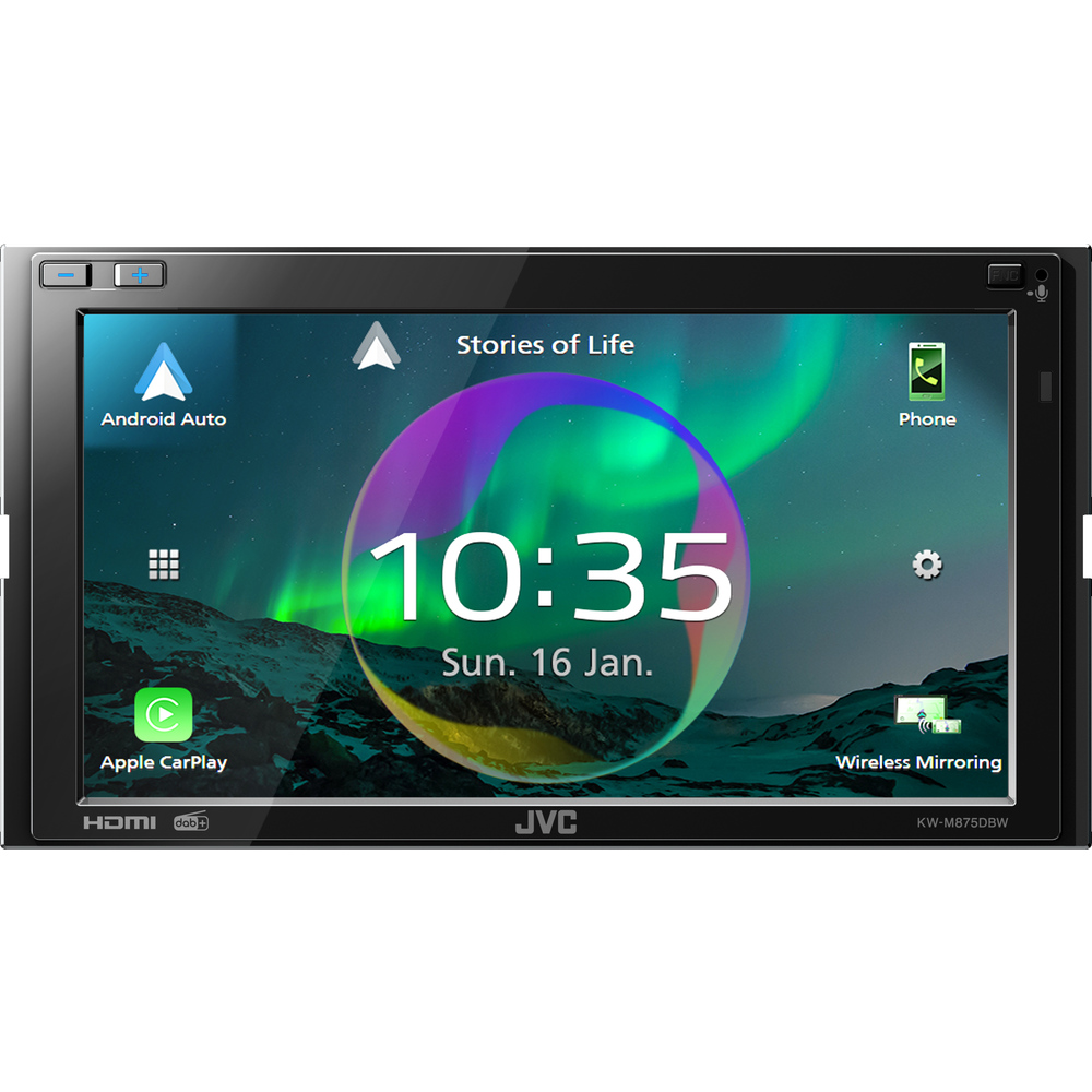 E-shop 2DIN autorádio JVC KW-M875D