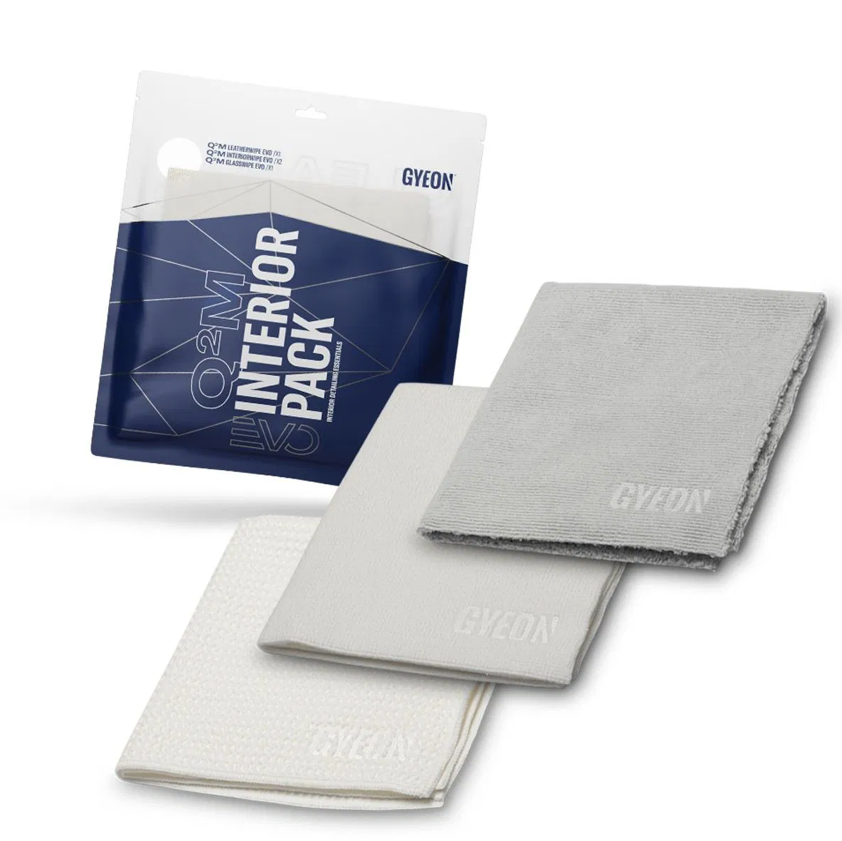 E-shop Set mikrovláknových utierok Gyeon Q2M InteriorPack EVO 4-Pack (40 x 40 cm)