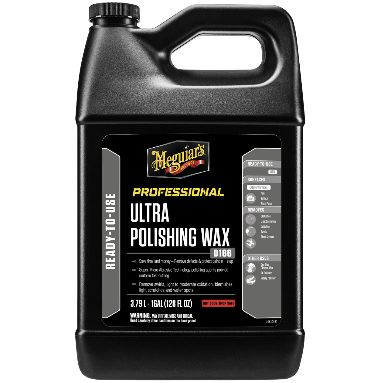 E-shop "All-In-One" na korekciu, leštenie a voskovanie laku Meguiar's Ultra Polishing Wax (3,79 l)