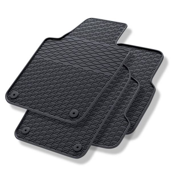 E-shop Gumové autokoberce pre Seat Ibiza (2008 - 2017) / Škoda Fabia 3 / Volkswagen Polo (2009 - 2017) Geyer & Hosaja