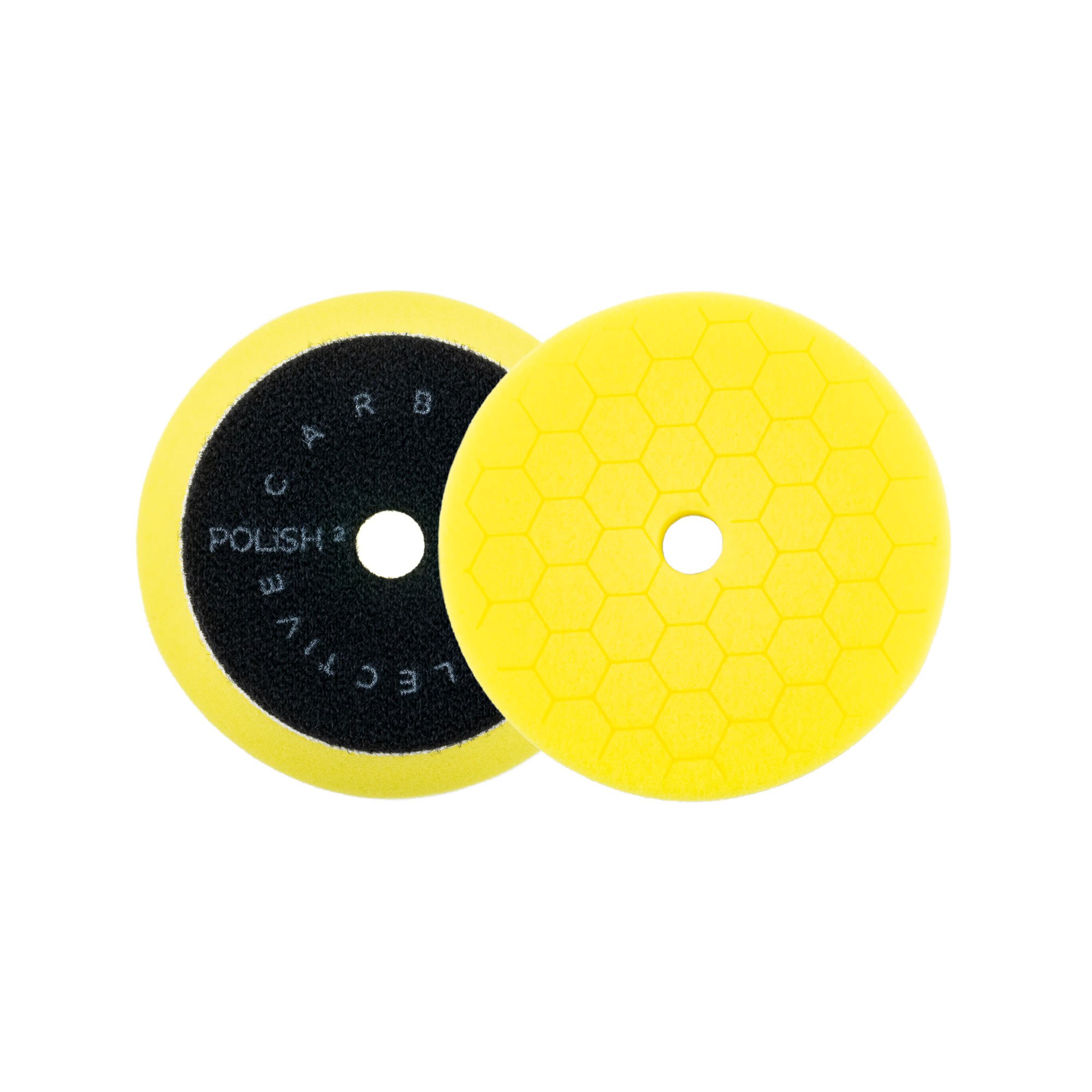 E-shop Leštiaci kotúč Carbon Collective HEX Polishing Pad (Compound 2 - Yellow) - 3″ (80 mm)