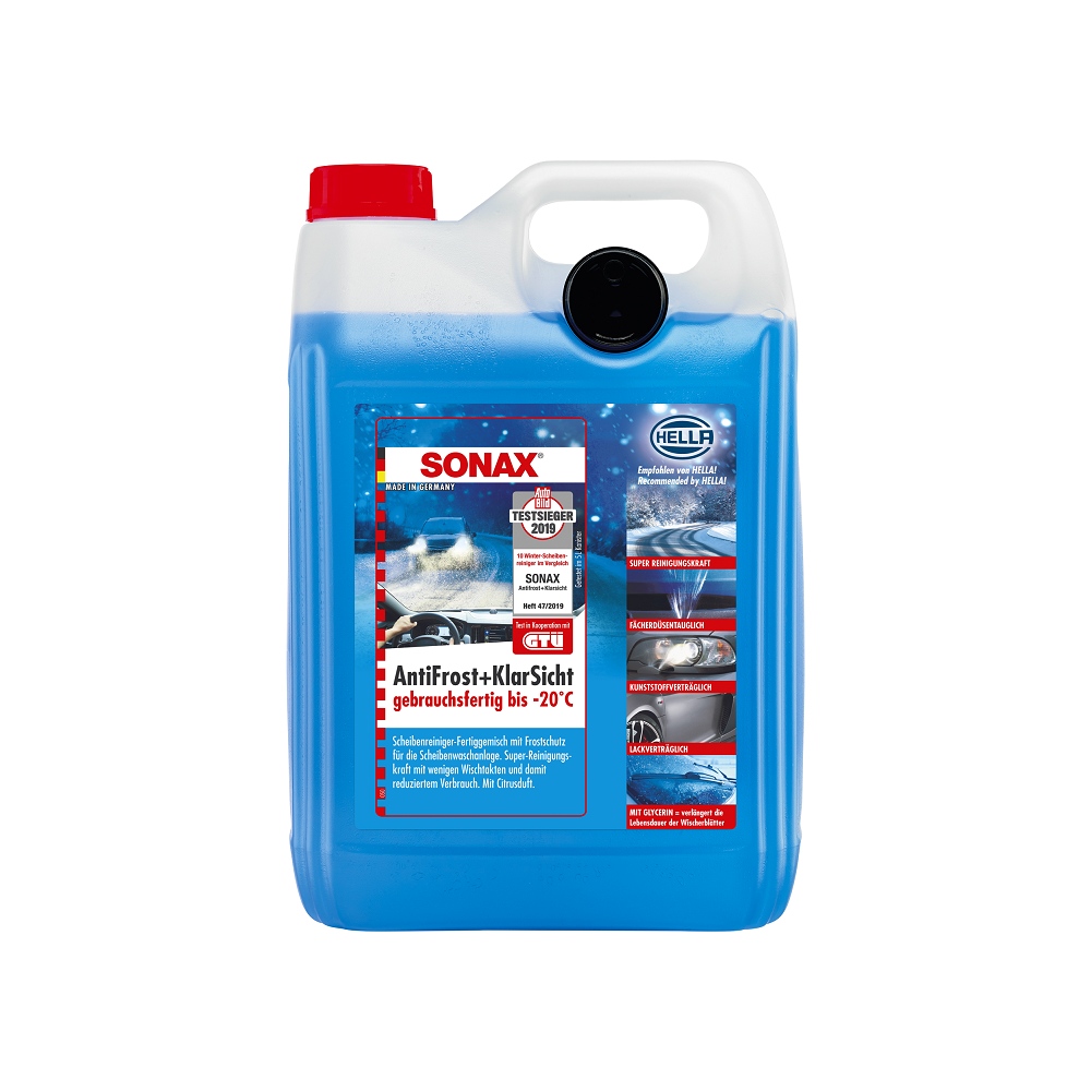 E-shop Sonax AntiFrost+Klar Sicht bis -20 °C Citrus (5 l)