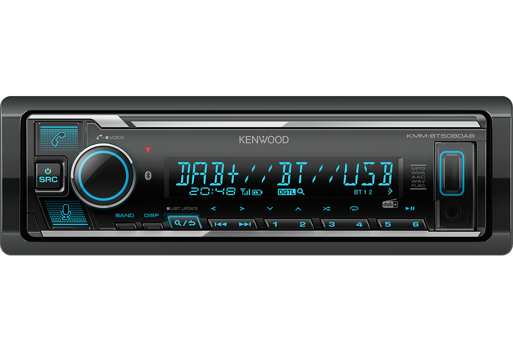 E-shop Autorádio Kenwood KMM-BT508DAB