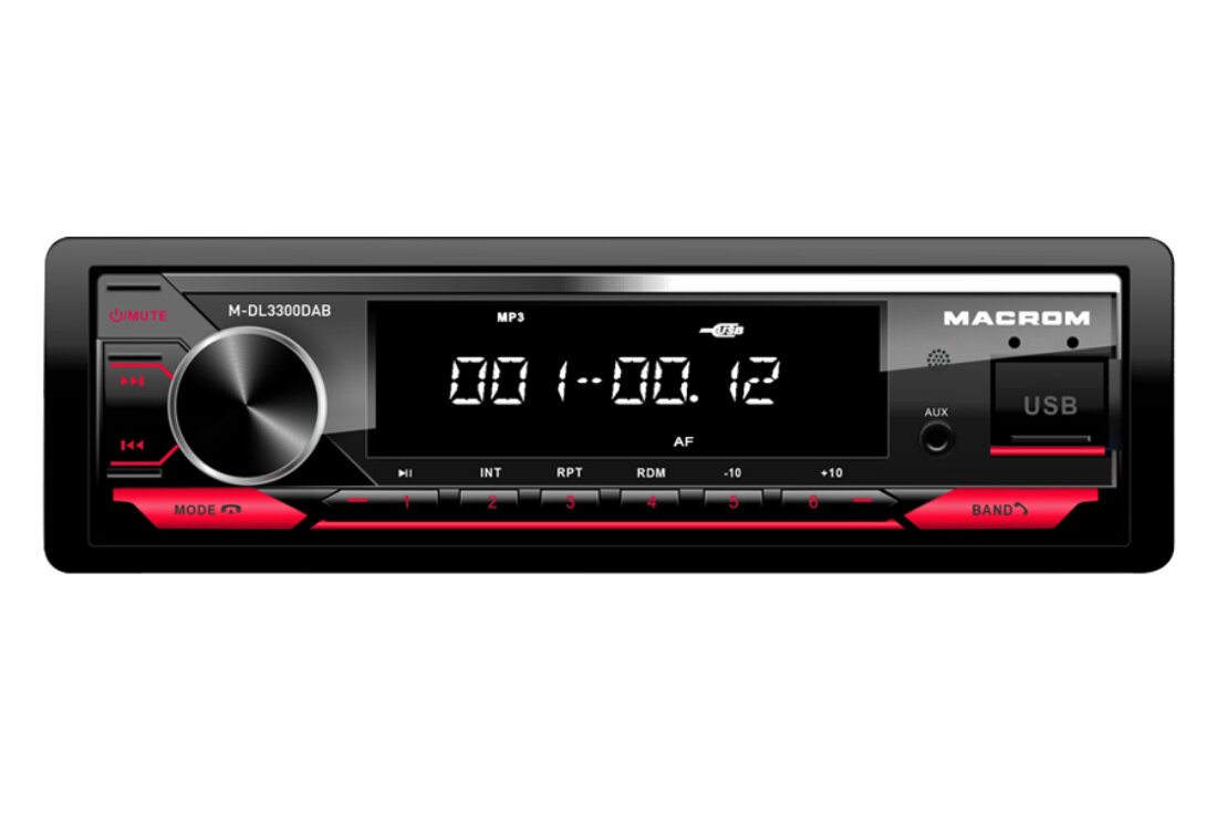 E-shop Autorádio Macrom M-DL3300DAB