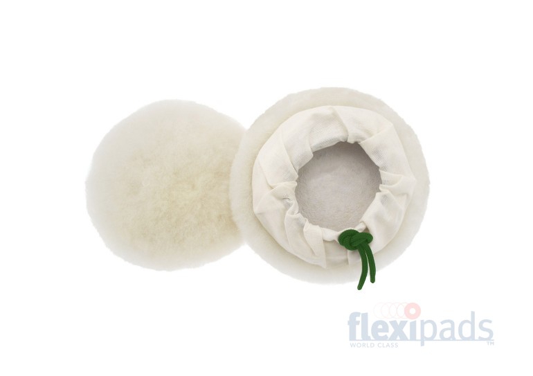 E-shop Leštiaci kotúč Flexipads Merino Lambs Wool Tie Cord 125
