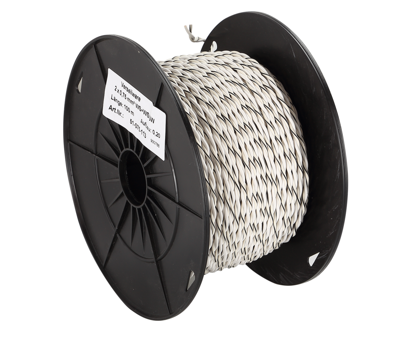 E-shop Reproduktorový kábel ACV FLRY Twisted white/white-black 075