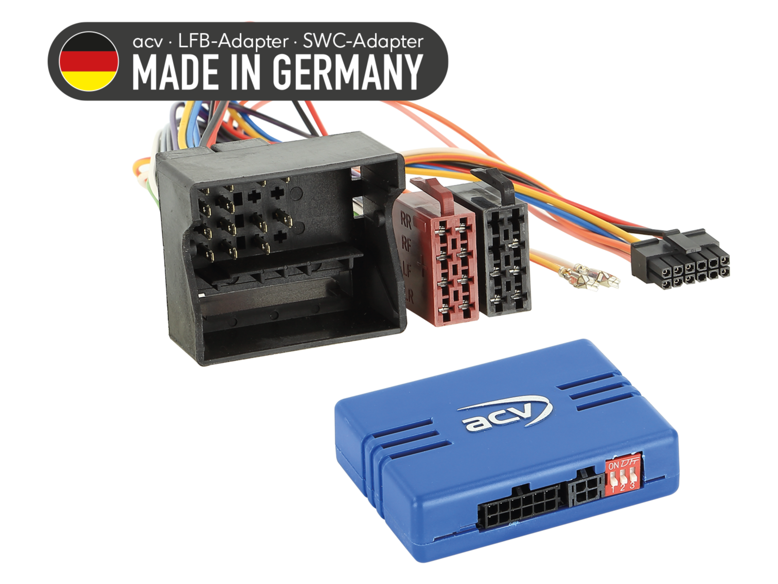 E-shop Adaptér ovládania tlačidiel na volante pre BMW / Mercedes / Smart / VW ACV SWC 42A-1190-003-0