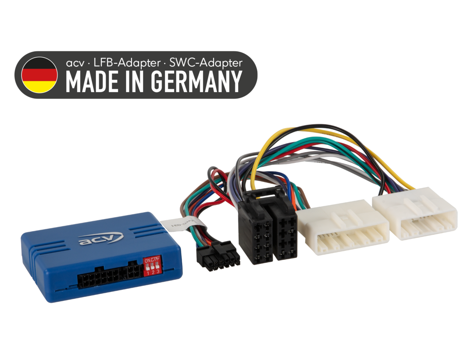 E-shop Adaptér ovládania tlačidiel na volante pre Dacia / Fiat / Nissan / Opel / Renault / Smart ACV SWC 42A-1254-011-0