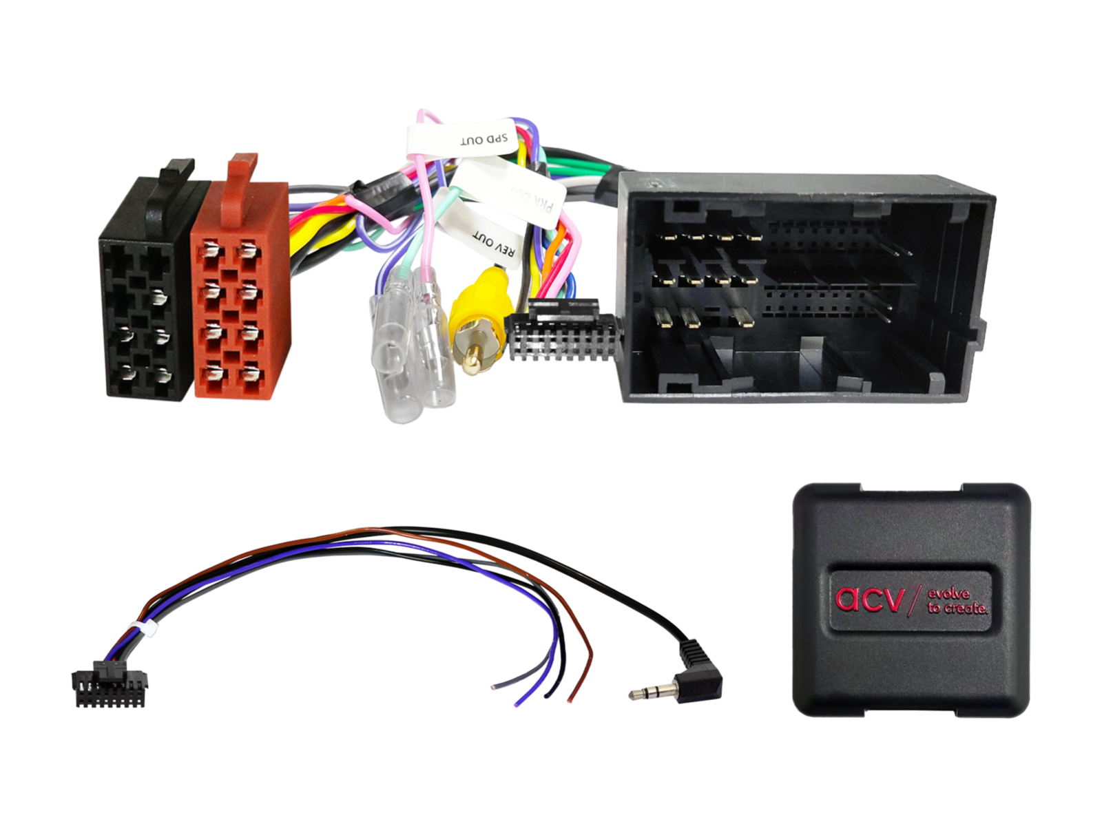 E-shop Adaptér ovládania tlačidiel na volante pre Alfa Romeo / Citroen / Fiat / Opel / Peugeot ACV SWC 42XFA011-0