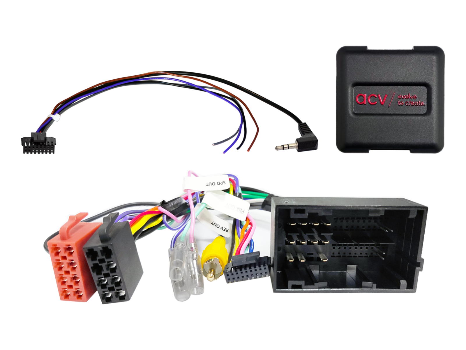 E-shop Adaptér ovládania tlačidiel na volante pre Alfa Romeo / Citroen / Fiat / Opel / Peugeot ACV SWC 42XFA019-0