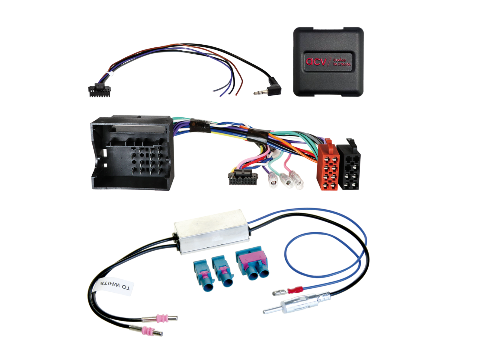 E-shop Adaptér ovládania tlačidiel na volante pre Seat / Skoda / VW ACV SWC 42XVW017-0