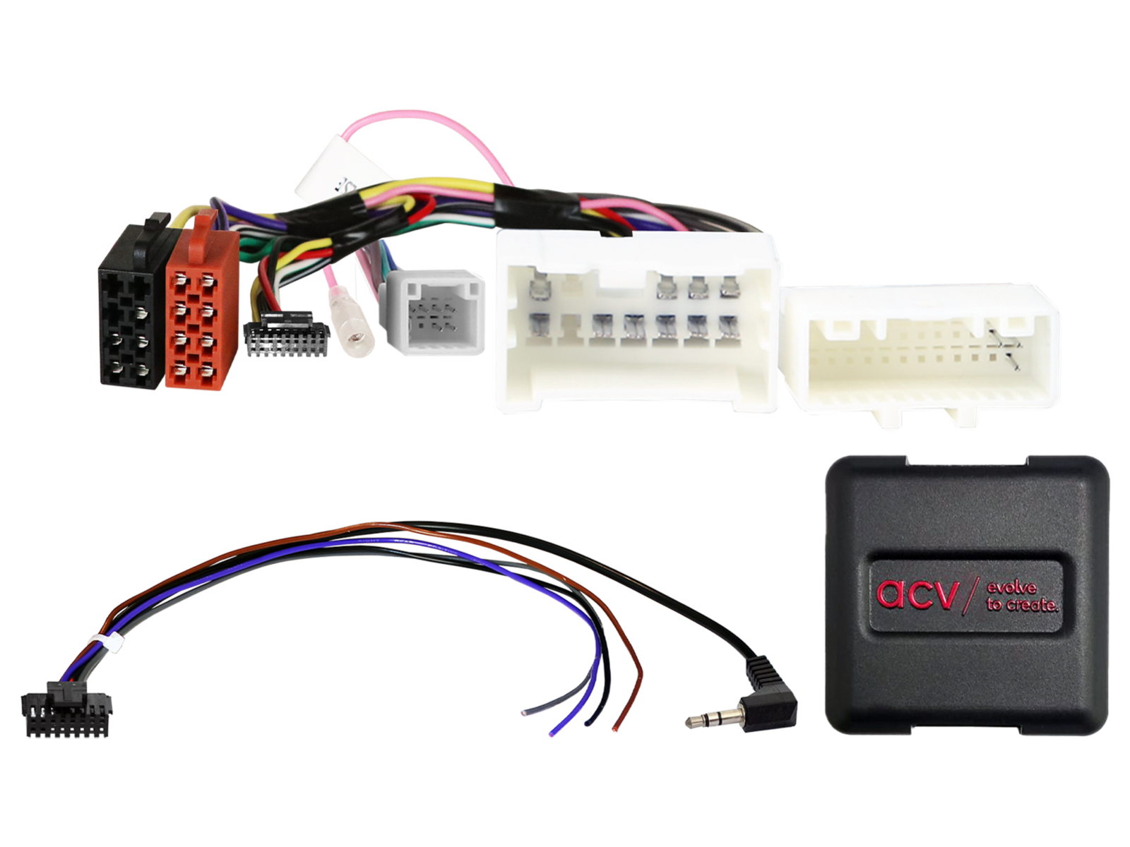 E-shop Adaptér ovládania tlačidiel na volante pre Dacia / Fiat / Mercedes / Nissan / Opel / Renault ACV SWC 42XVX006-0
