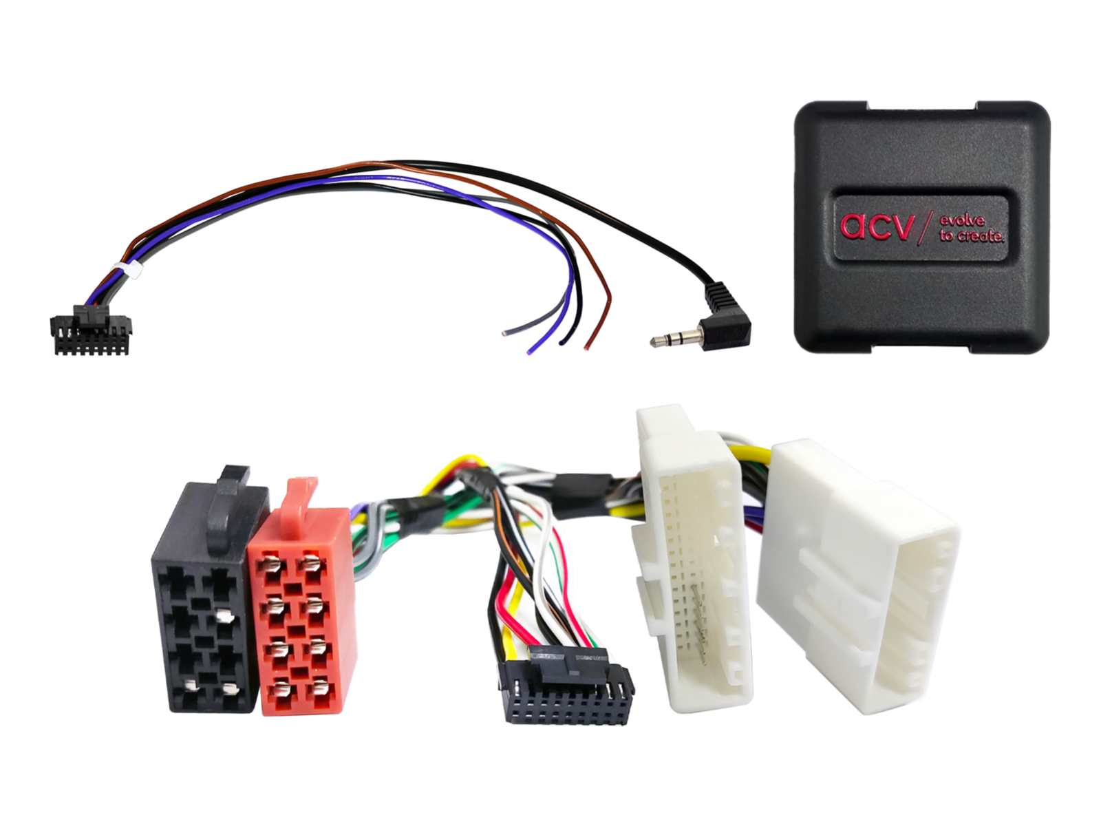 E-shop Adaptér ovládania tlačidiel na volante pre Dacia / Fiat / Nissan / Opel / Renault / Smart ACV SWC 42XVX007-0