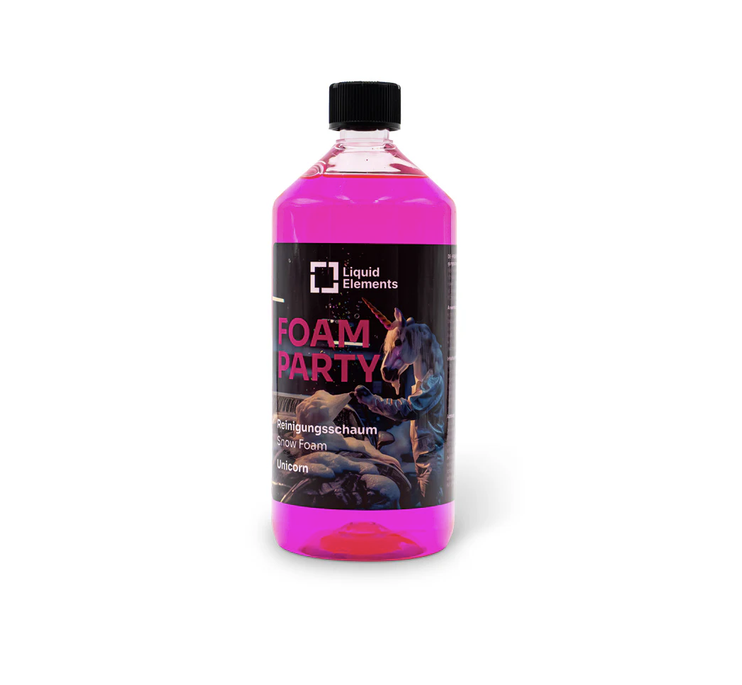 Aktívna pena Liquid Elements Cleaning foam "FOAM PARTY" - Einhorn (1 l)