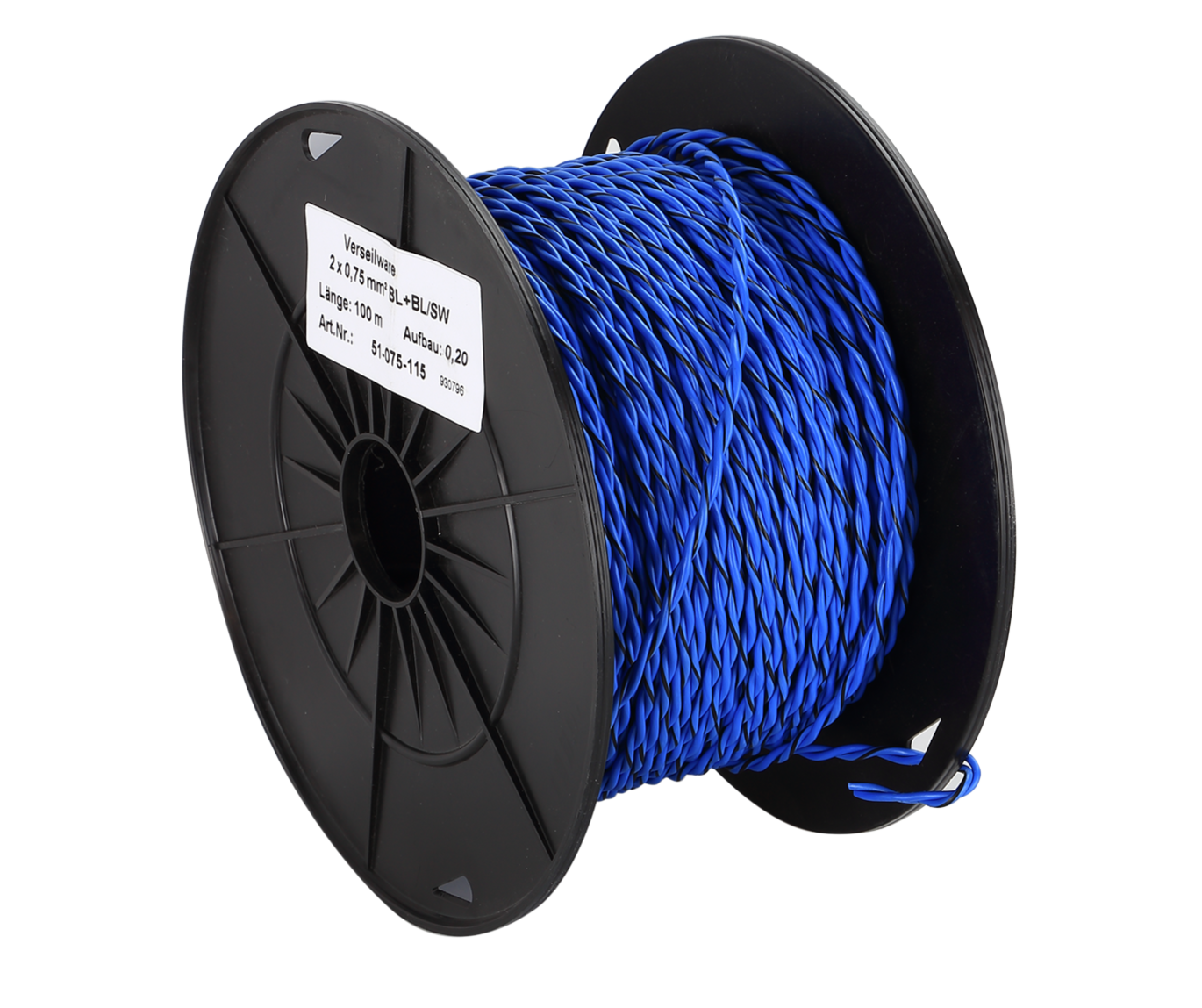 E-shop Reproduktorový kábel ACV FLRY Twisted blue/blue-black 075