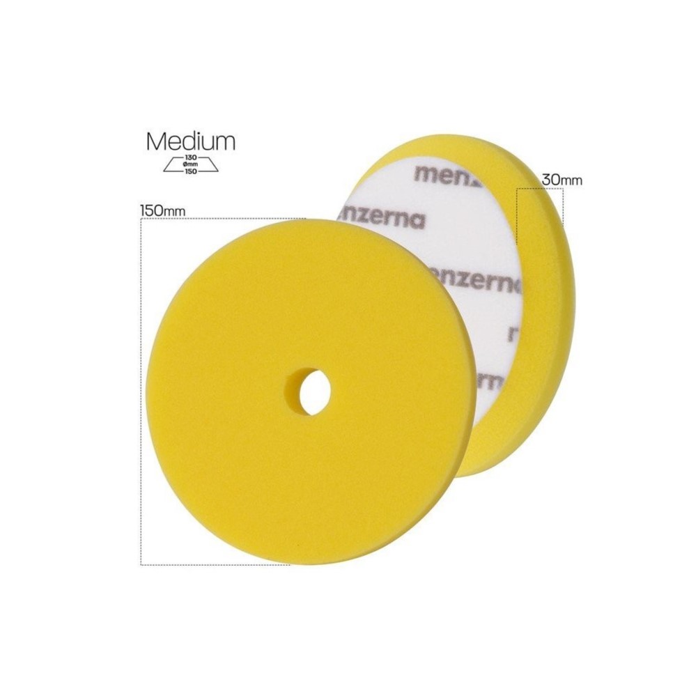 E-shop Menzerna Medium Cut Foam Pad 150 mm Yellow