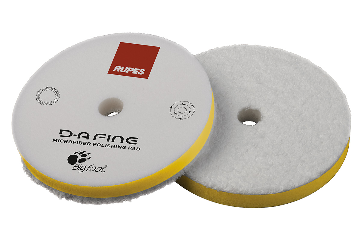 E-shop Stredný leštiaci kotúč z mikrovlákna RUPES D-A Fine Microfiber Polishing Pad 125/130 mm