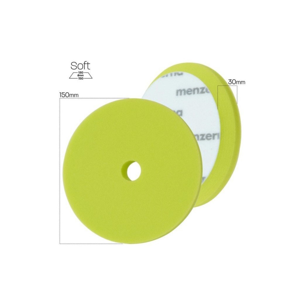 E-shop Menzerna Soft Cut Foam Pad 150 mm Green