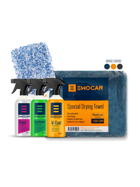 E-shop Sada na umývanie a ochranu karosérie Ewocar Exterior Care Bundle