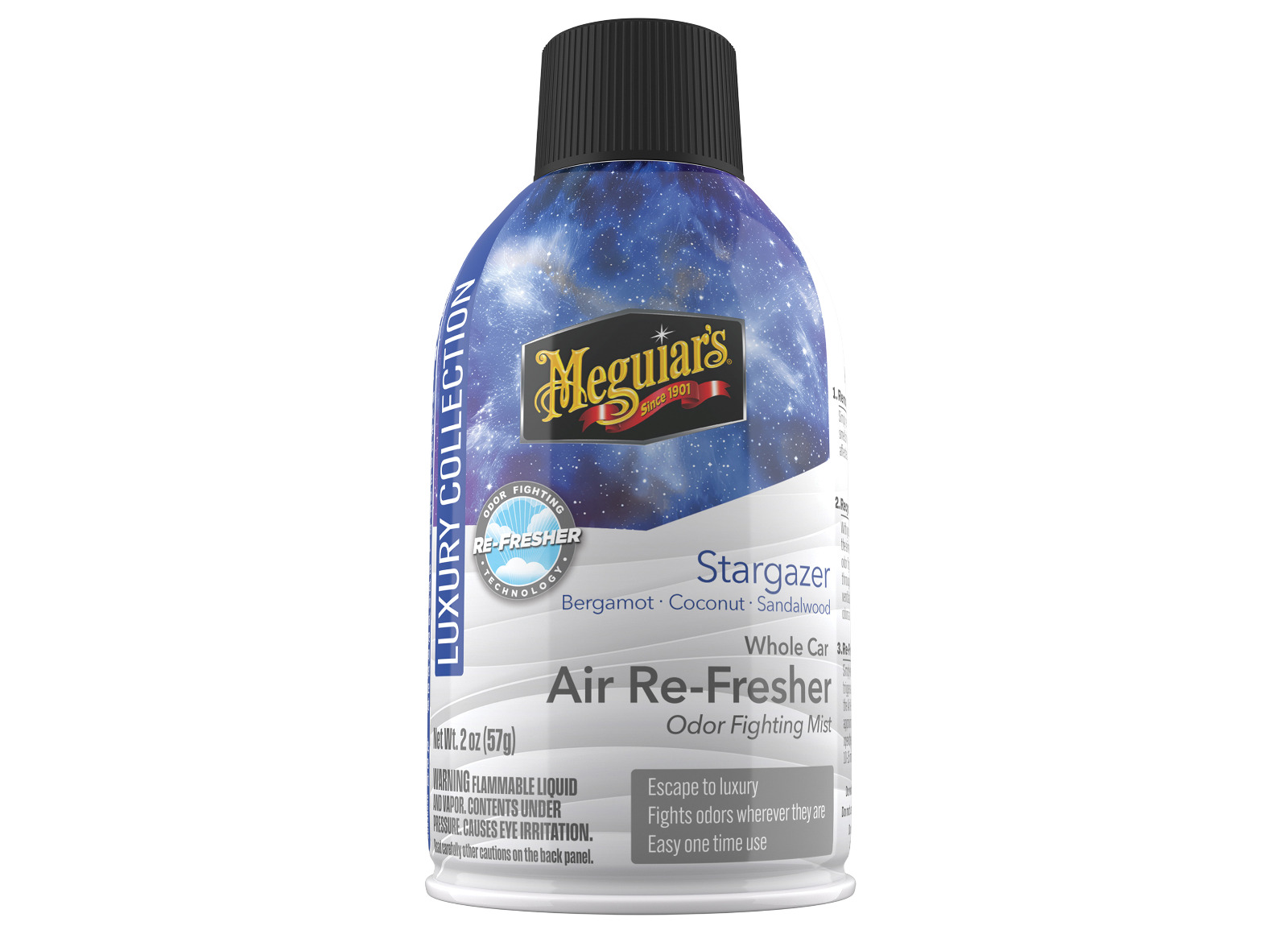 E-shop Pohlcovač pachov a osviežovač vzduchu Meguiar's Whole Car Air ReFresher Odor Fighting - Stargazer Scent (57 g)