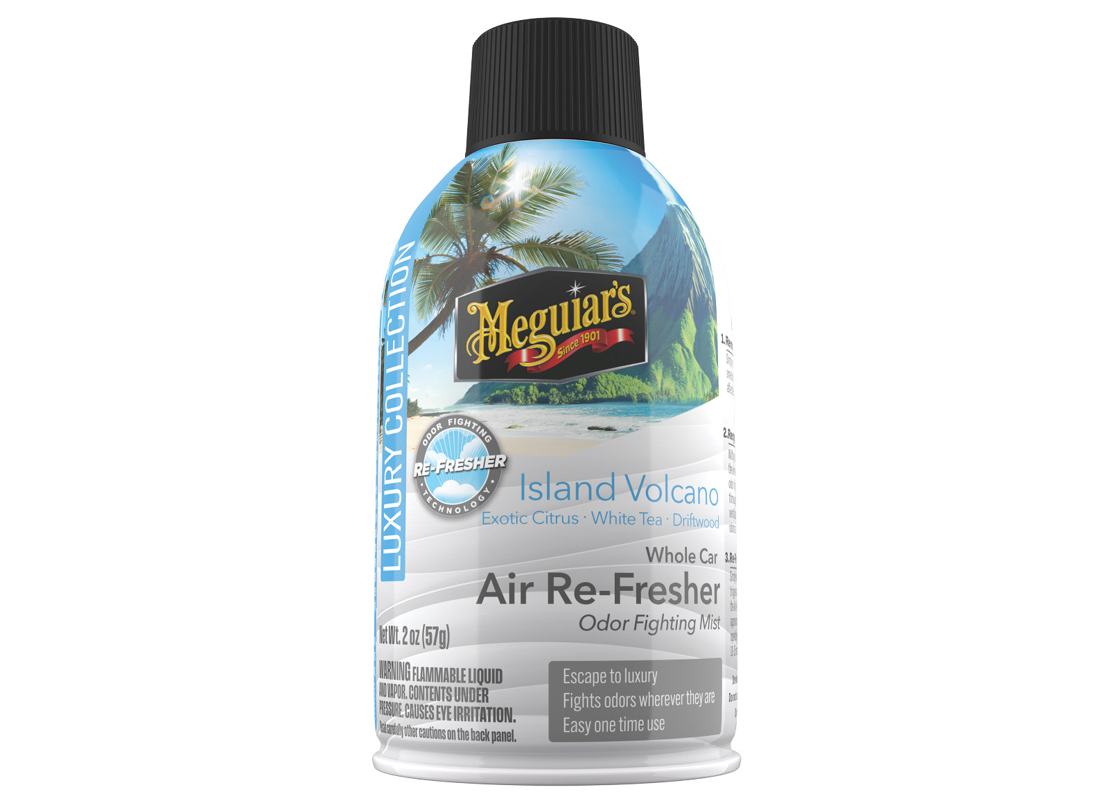 E-shop Pohlcovač pachov a osviežovač vzduchu Meguiar's Whole Car Air ReFresher Odor Fighting - Island Volcano Scent (57 g)