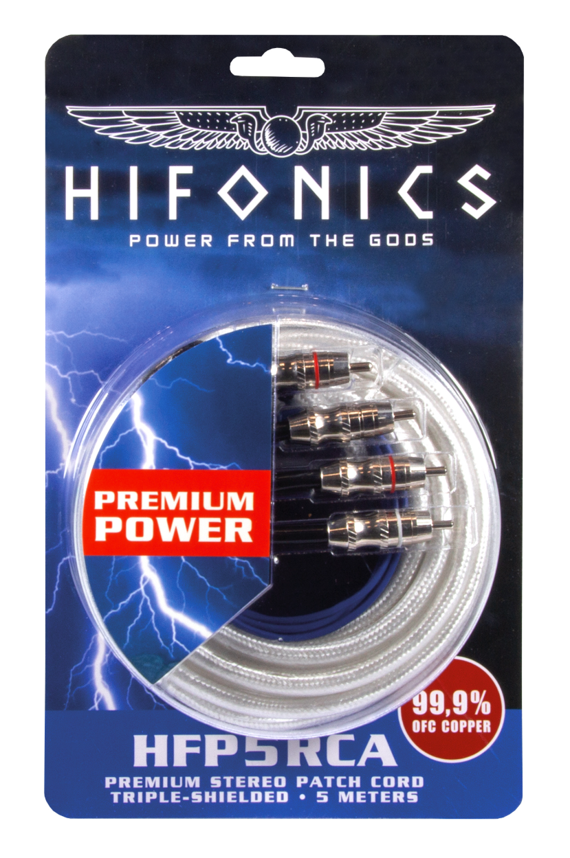 E-shop Signálový kábel Hifonics HFP5RCA