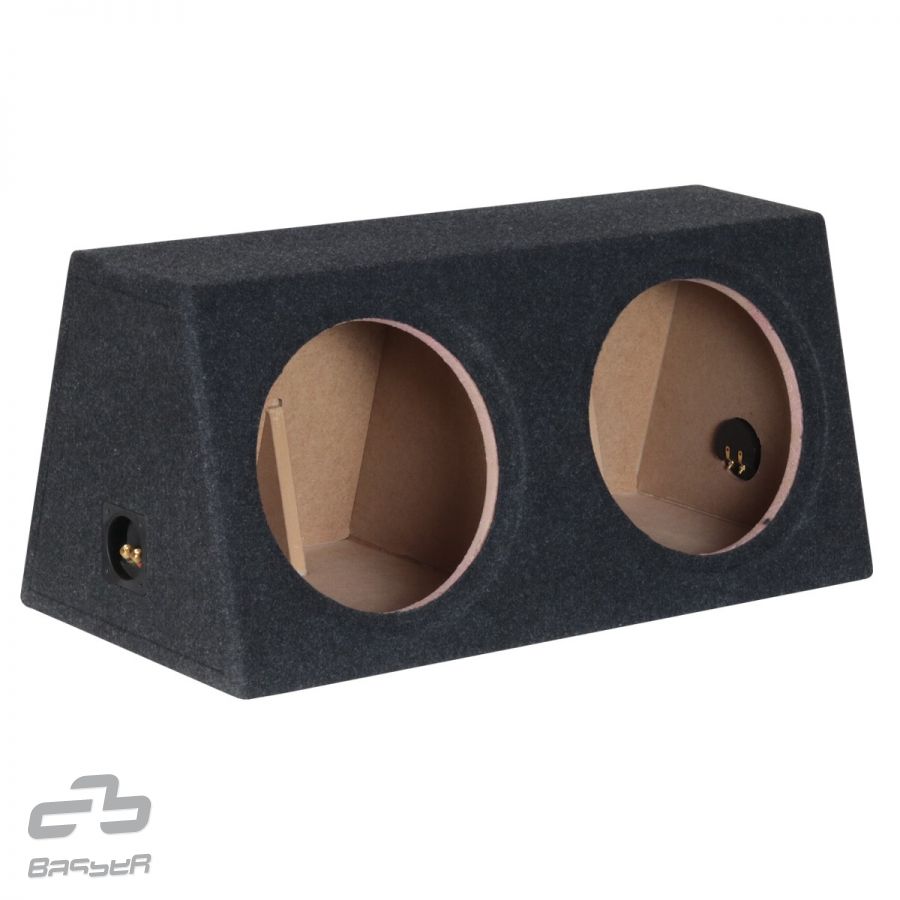E-shop Uzavretá dvojitá ozvučnica Basser C1230X2 Black