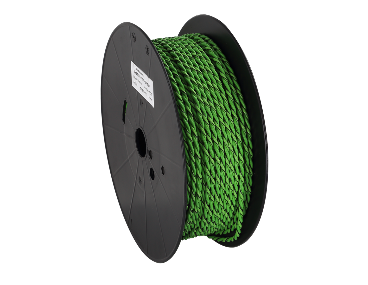 E-shop Reproduktorový kábel ACV FLRY Twisted green/green-black 250