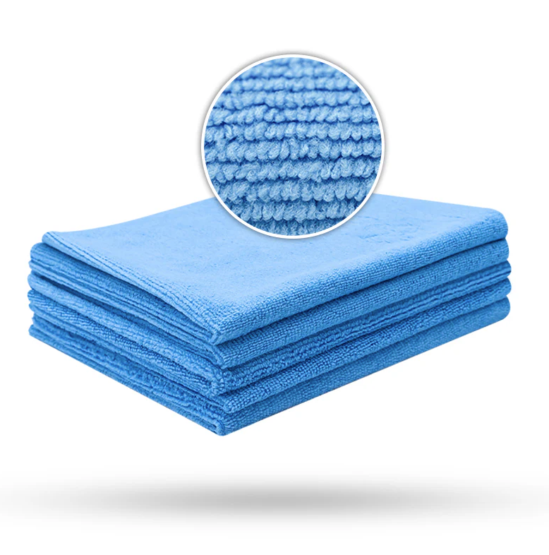 E-shop Mikrovláknová utierka Liquid Elements All-Purpose Blue Microfiber Cloth Value Set of 5 - 310 GSM 40 x 40 cm