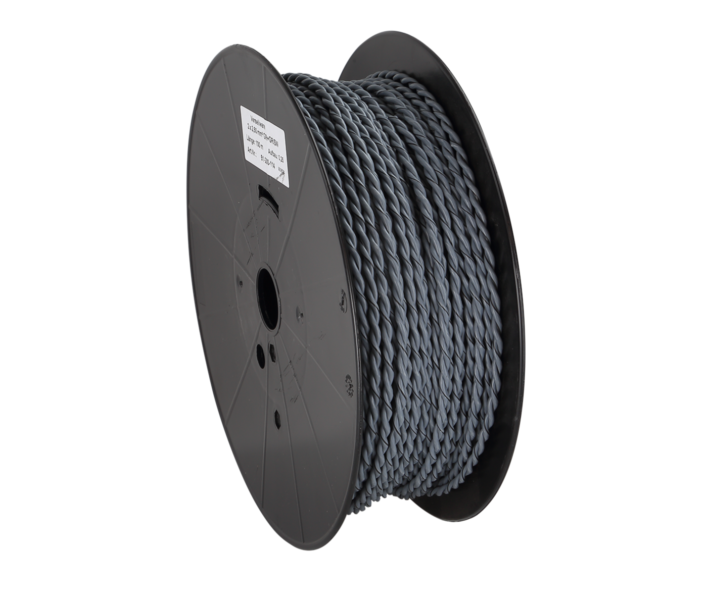 E-shop Reproduktorový kábel ACV FLRY Twisted grey/grey-black 250