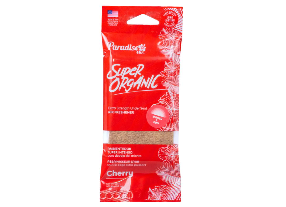 E-shop Osviežovač vzduchu Paradise Air Super Organic ľanový blok, vôňa Cherry
