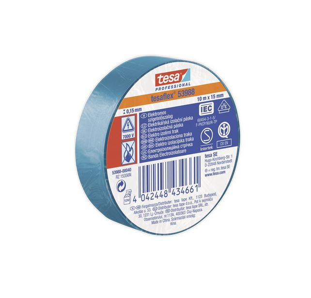 E-shop Izolačná páska Tesa 53988 PVC 19/20 modrá