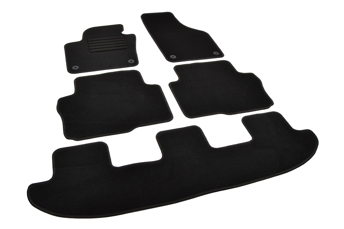 E-shop Textilné autokoberce Rigum pre Seat Alhambra 7 miest. (2010 -) / VW Sharan 7 miest. (2010 -)