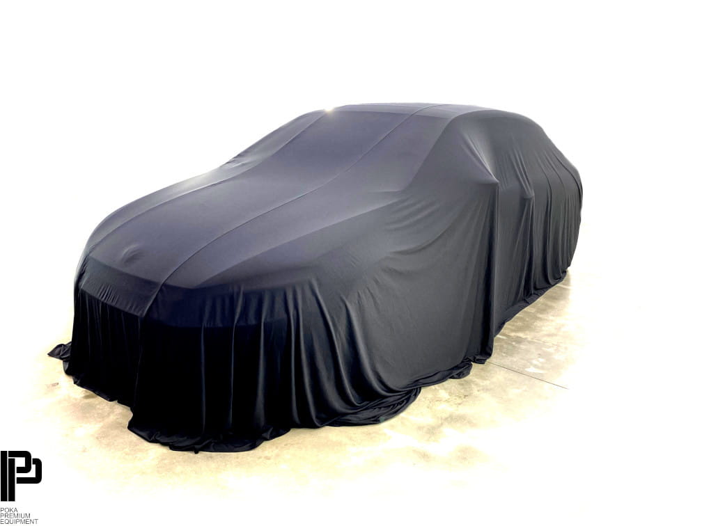 E-shop Ochranná plachta na auto Poka Premium Equipment Premium quality car cover black - Combi / SUV