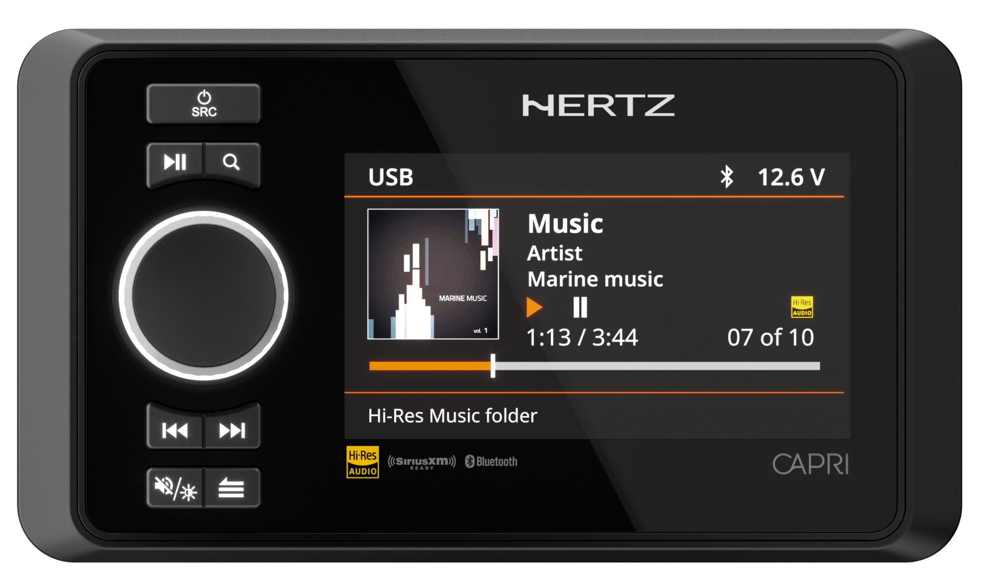 E-shop Ovládací panel Hertz Capri HD1