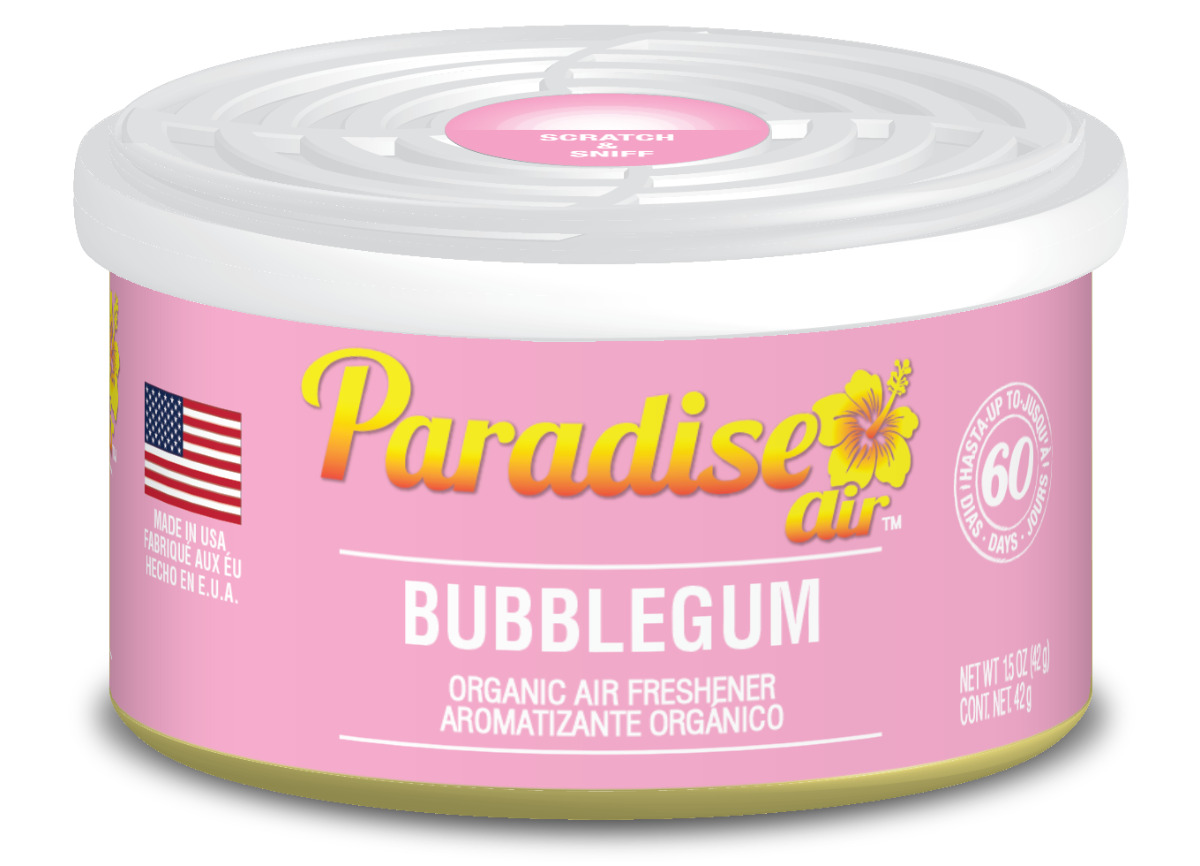 E-shop Osviežovač vzduchu Paradise Air Organic Air Freshener Bubblegum - Žuvačka (42 g)