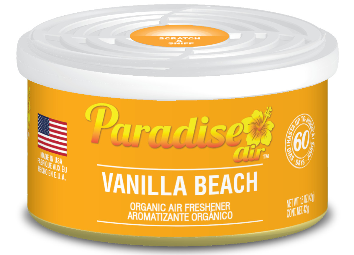 E-shop Osviežovač vzduchu Paradise Air Organic Air Freshener Vanilla Beach - Vanilka (42 g)