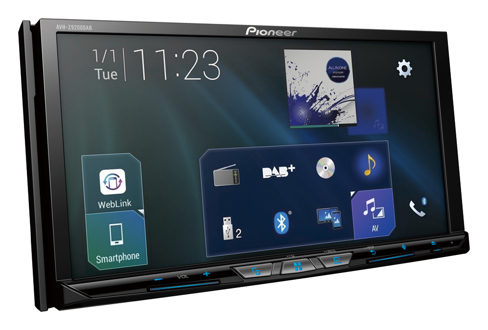 2DIN autorádio Pioneer AVH-Z9200DAB.