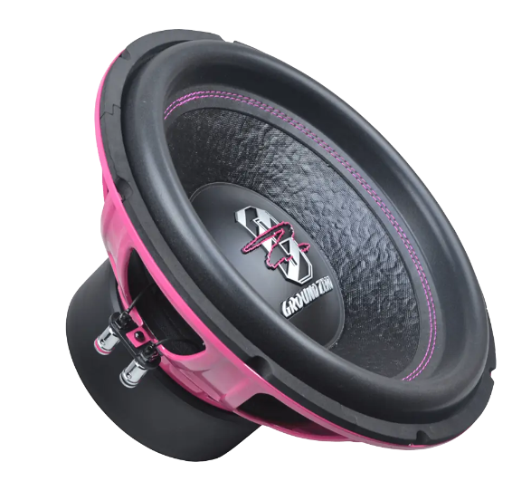 E-shop Subwoofer Ground Zero GZIW 12XSPL Pink Edition