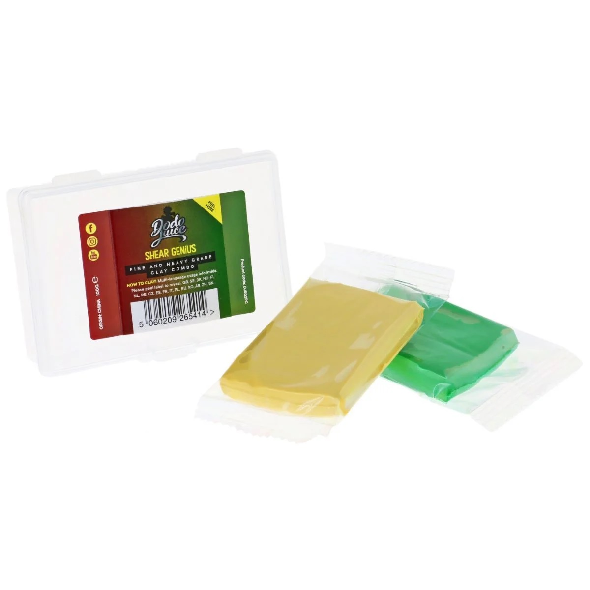 E-shop Dodo Juice Shear Genius Fine and Heavy Grade Clay Combo (2 x 50 g)