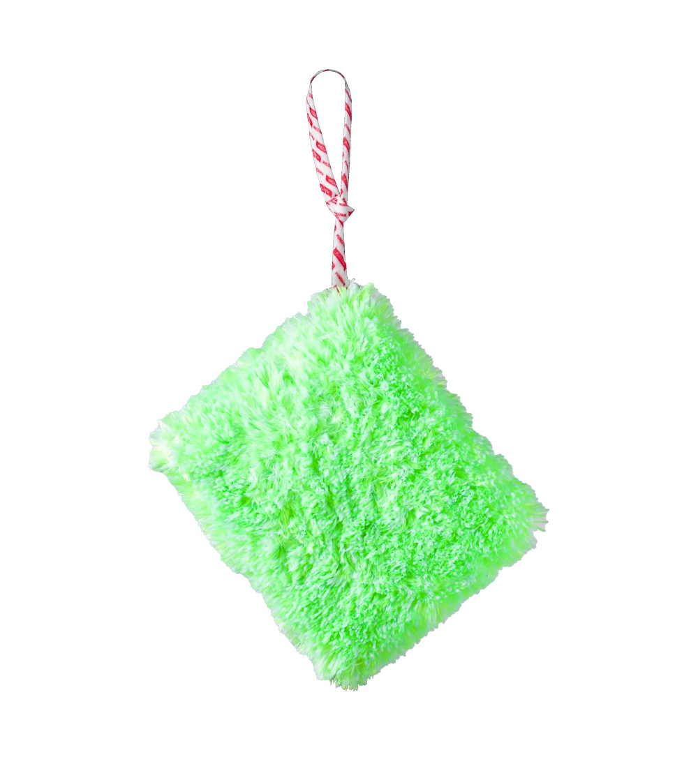 E-shop Mikrovláknová špongia Purestar Creamy Wash Pad Neon Green
