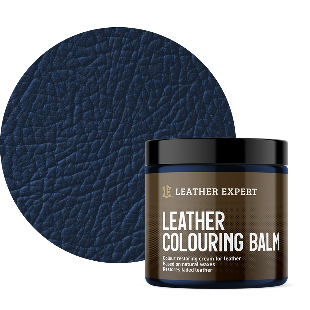 E-shop Balzam na kožu Leather Expert - Leather Colouring Balm Dark Blue (250 ml)