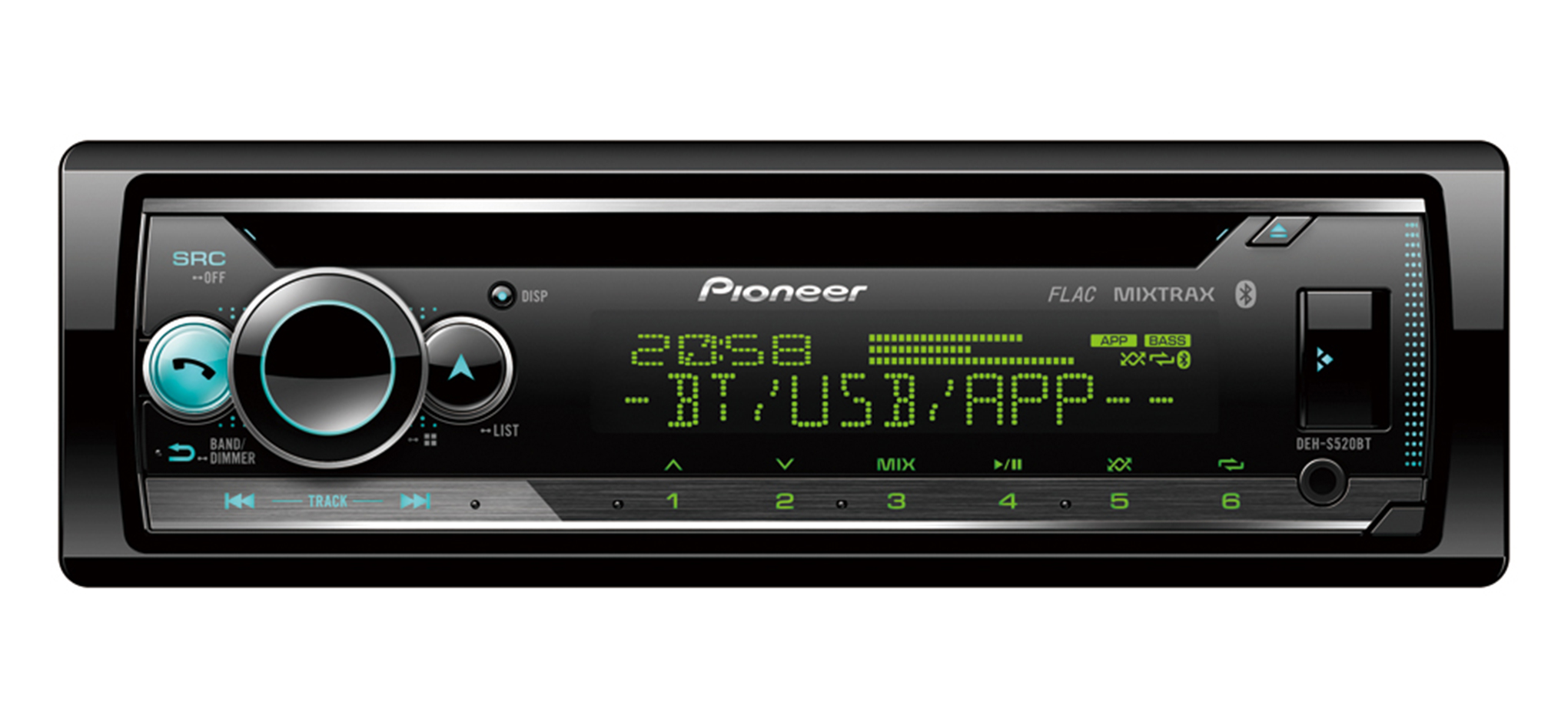 E-shop Autorádio Pioneer DEH-S520BT