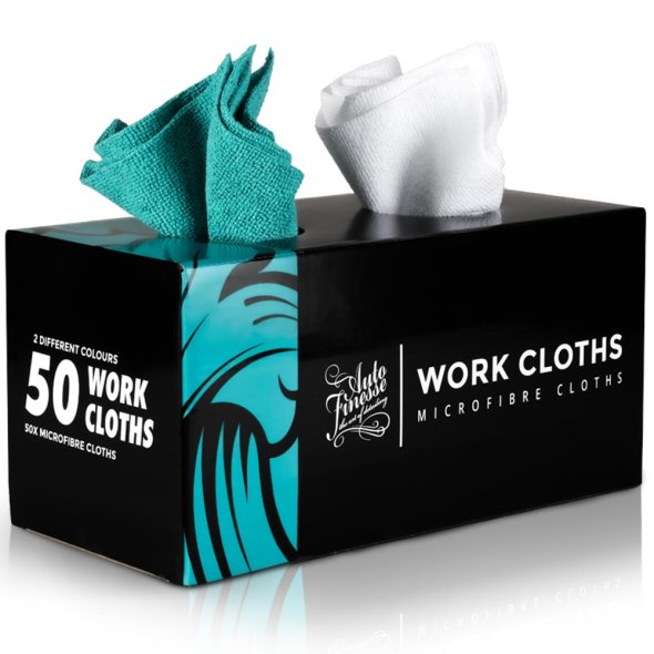 E-shop Sada utierok z mikrovlákna Auto Finesse Disposable Cloth Box (50 pack)