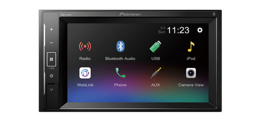 E-shop 2DIN autorádio Pioneer DMH-A240BT - použitý tovar