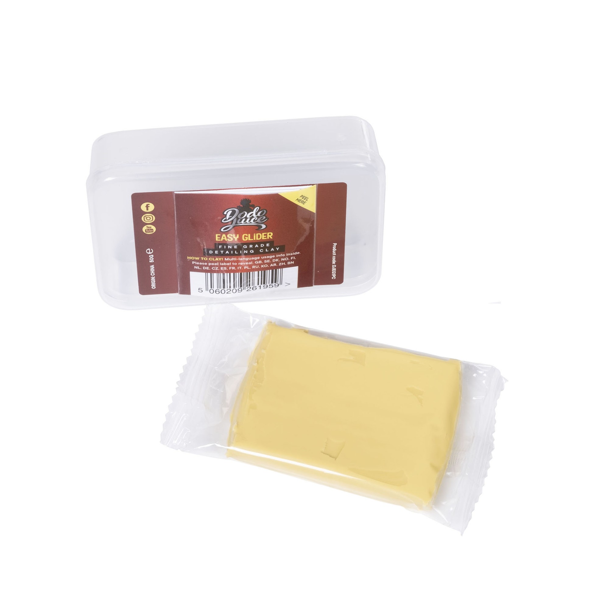 E-shop Jemný clay Dodo Juice Easy Glider Fine Grade Detailing Clay (50 g)