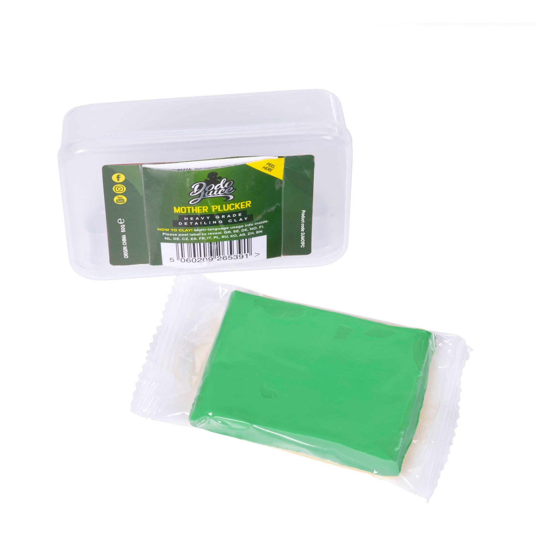 E-shop Tvrdý clay Dodo Juice Mother Plucker Heavy Grade Detailing Clay (50 g)