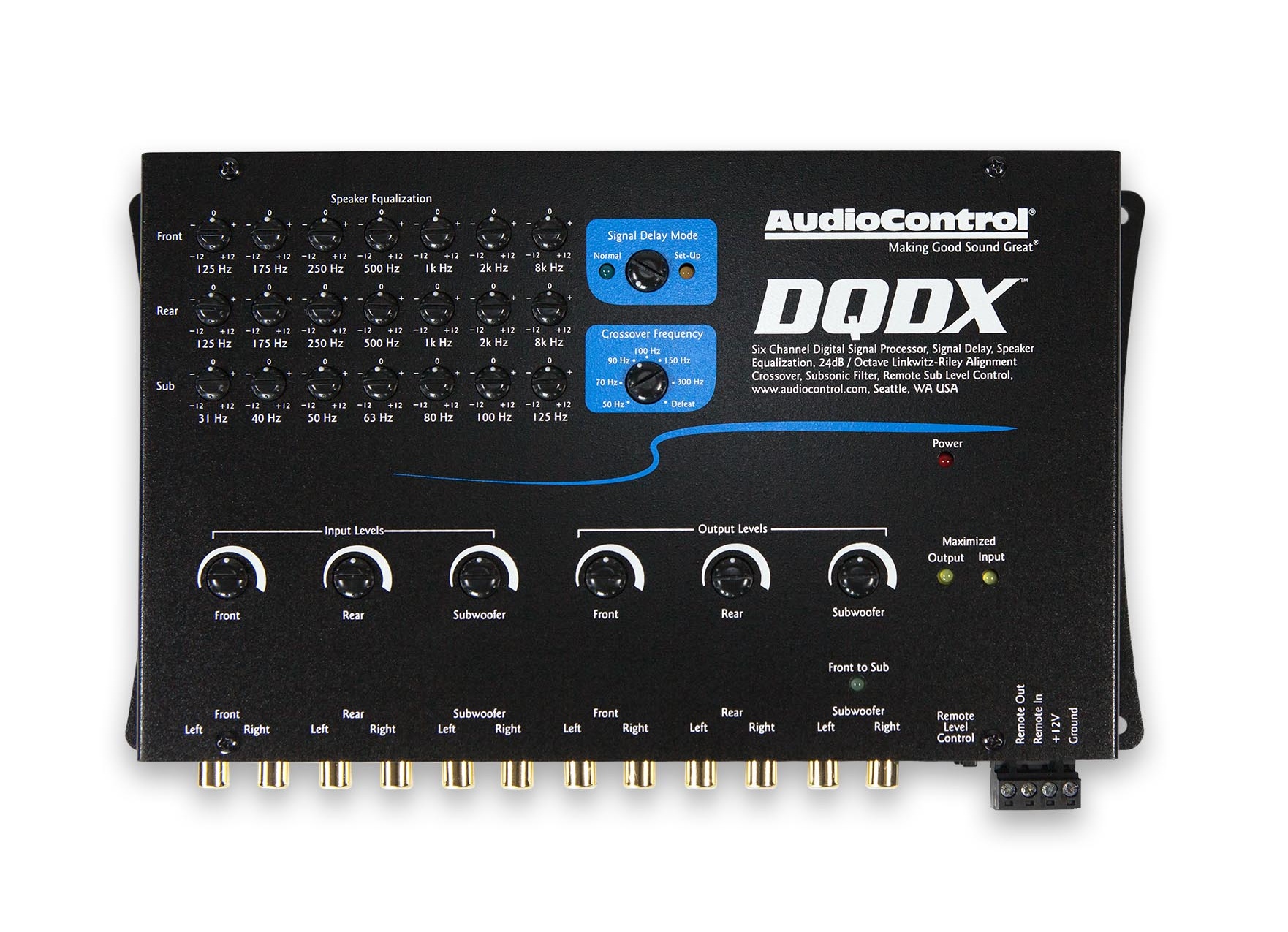 E-shop DSP procesor AudioControl DQDX